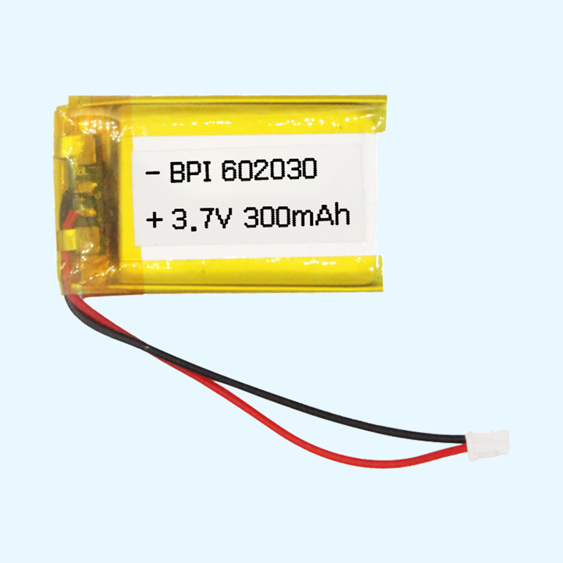 602030鋰電池300毫安3.7V直播帶貨設(shè)備電池 采訪設(shè)備電池