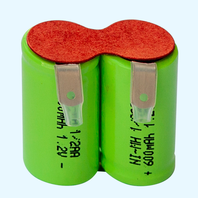 須刀充電電池，1/2AA600mAh*2鎳氫電池組,安全,循環(huán)壽命長,低內(nèi)阻,大電流,小體積