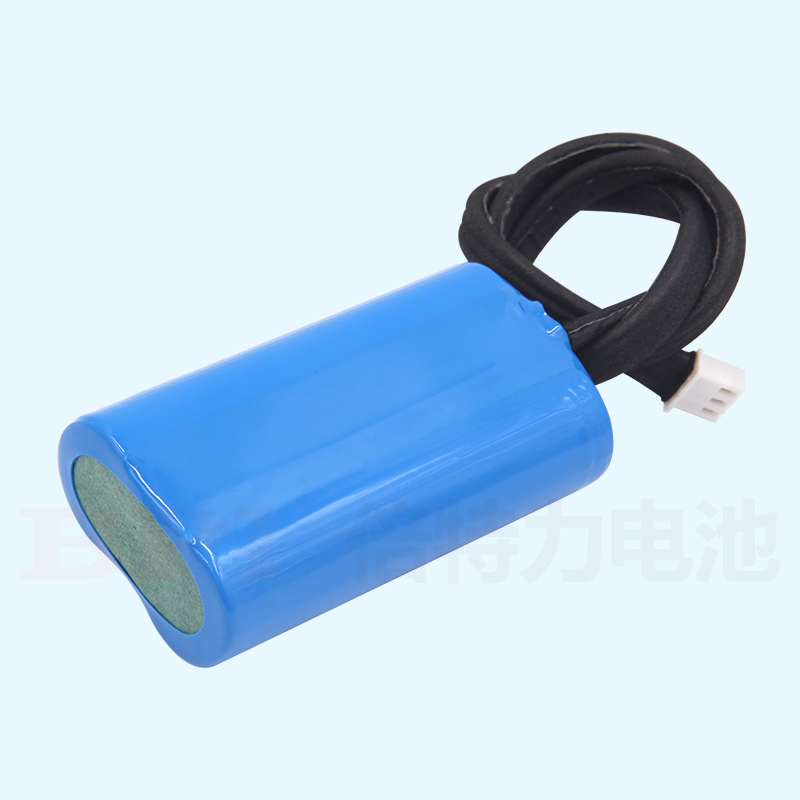 測繪儀鋰電池18650-2S/2200mAh，18650圓柱電池應(yīng)用于智能鎖太陽能路燈